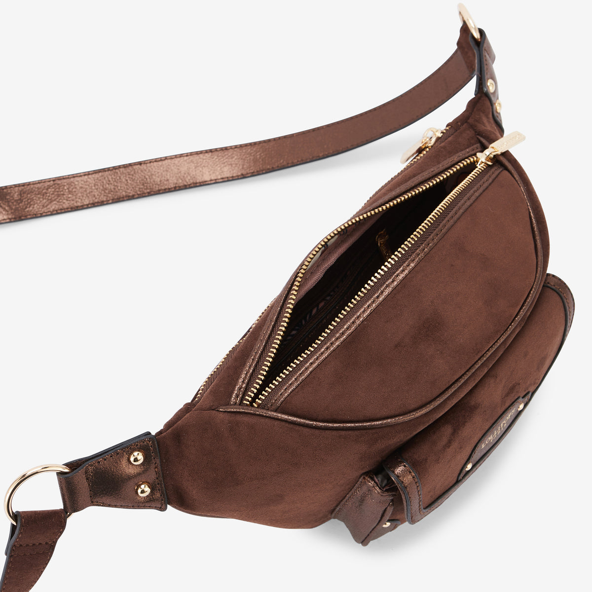 Ceinture banane marron Roberto