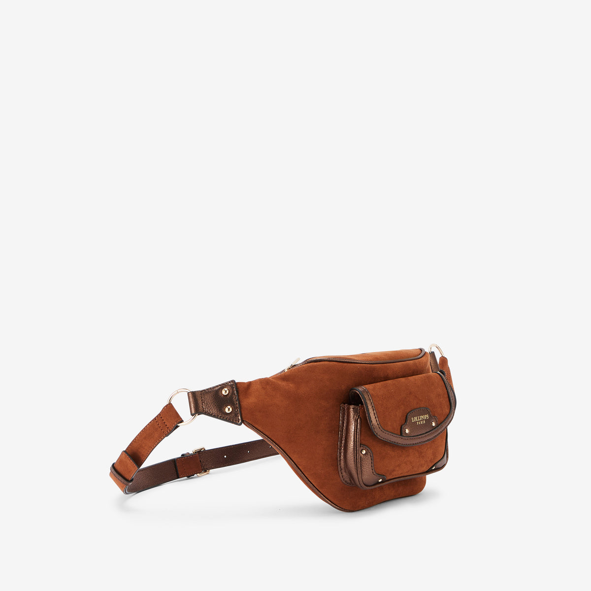 Ceinture banane cognac Roberto