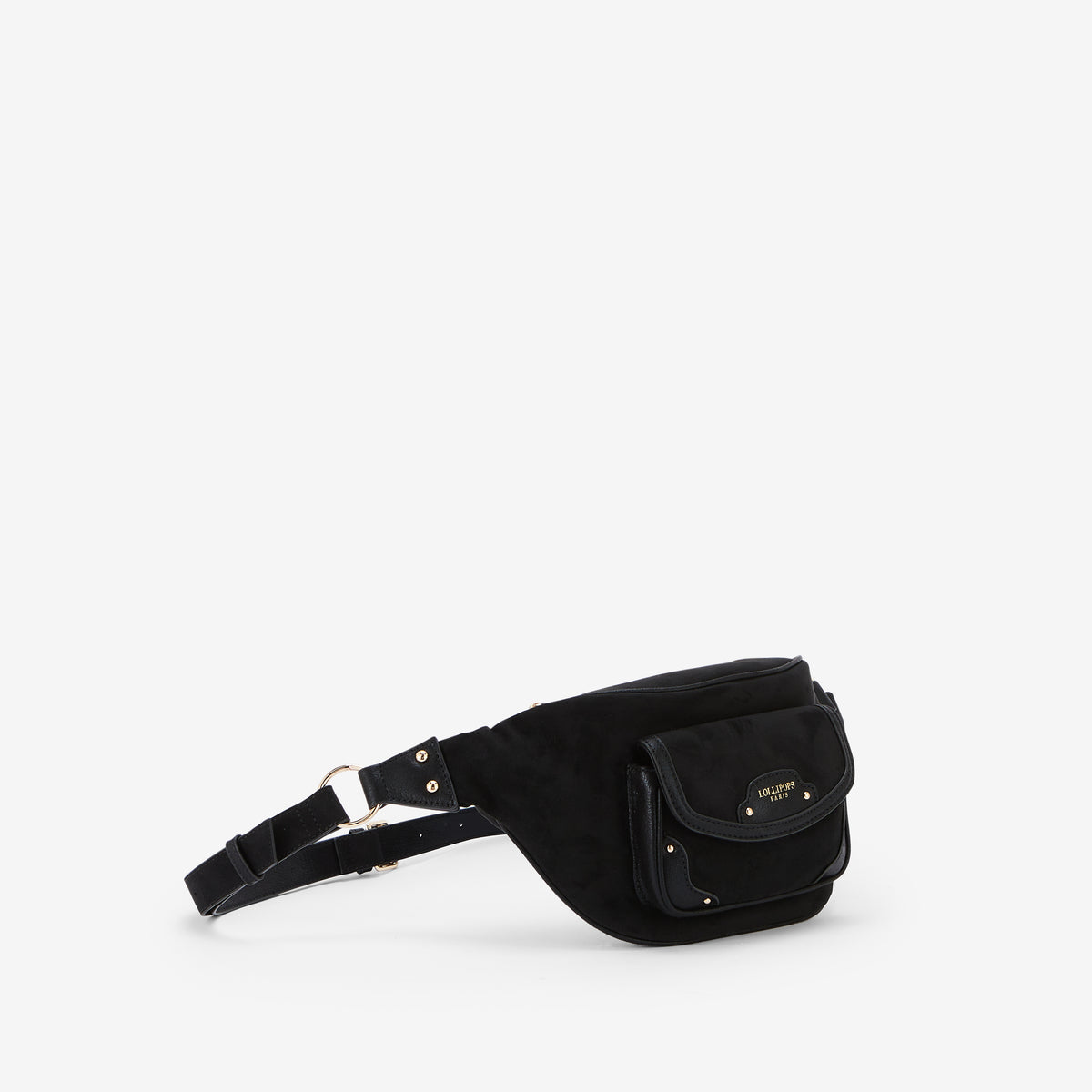 Ceinture banane noire Roberto