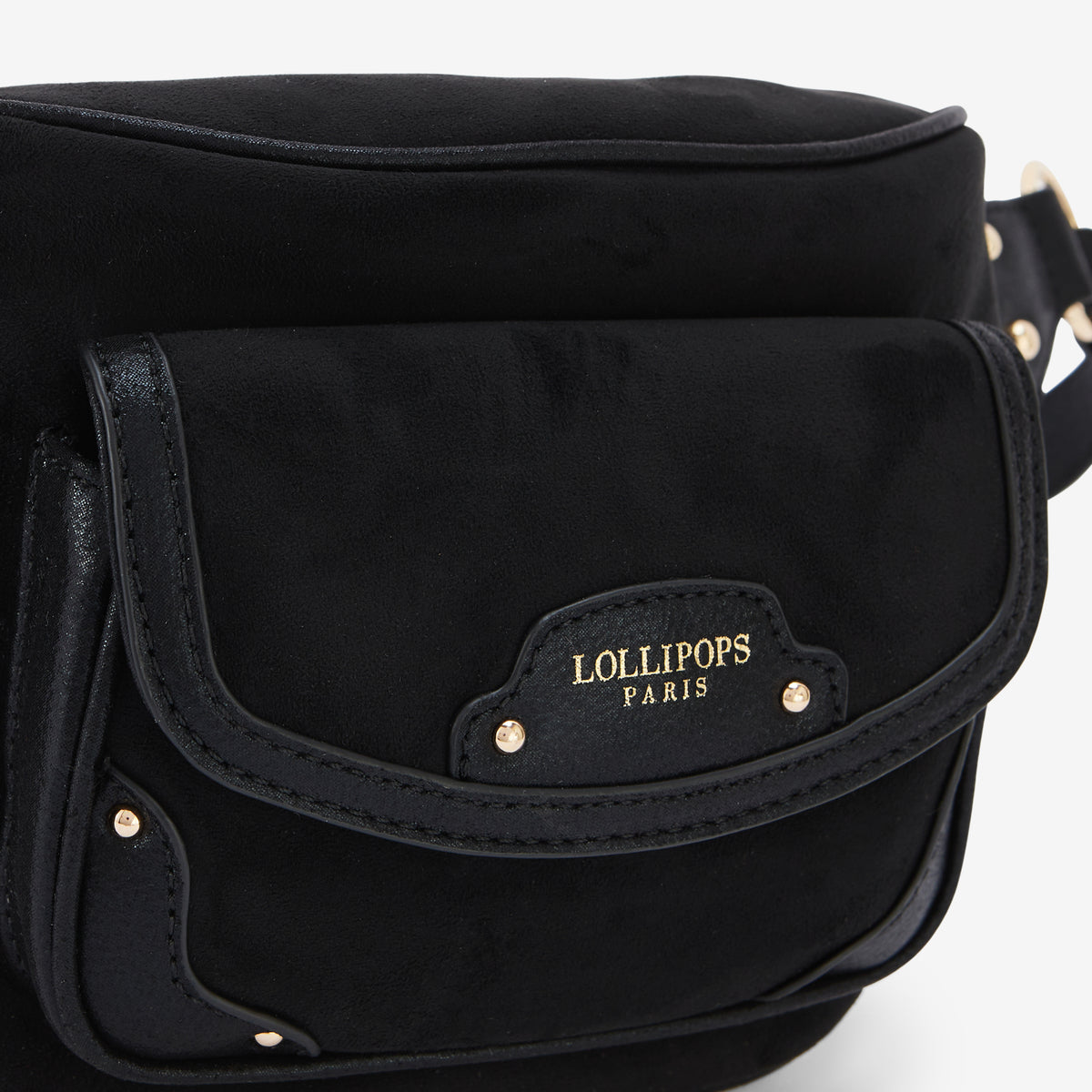 Ceinture banane noire Roberto