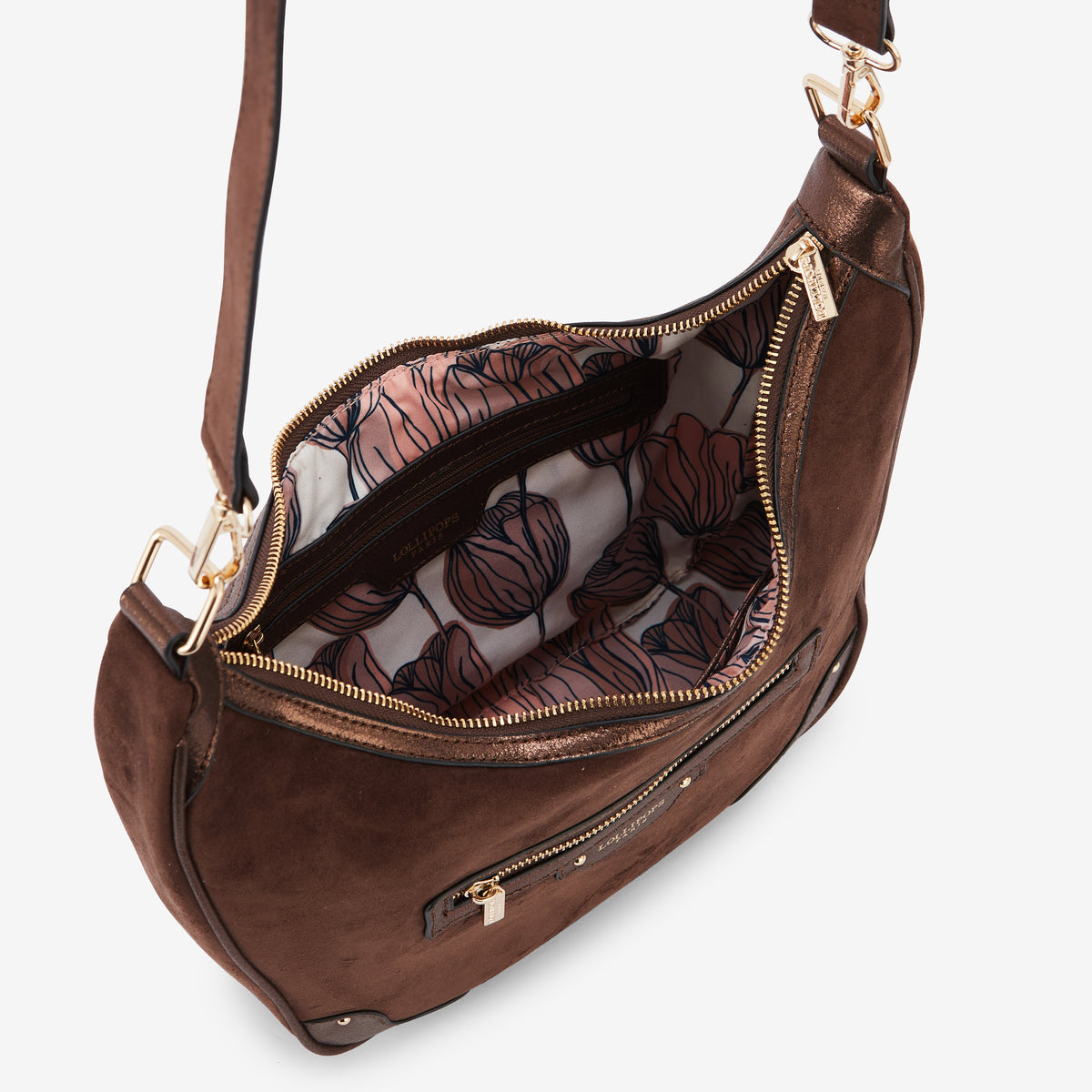 Sac hobo marron Roberto