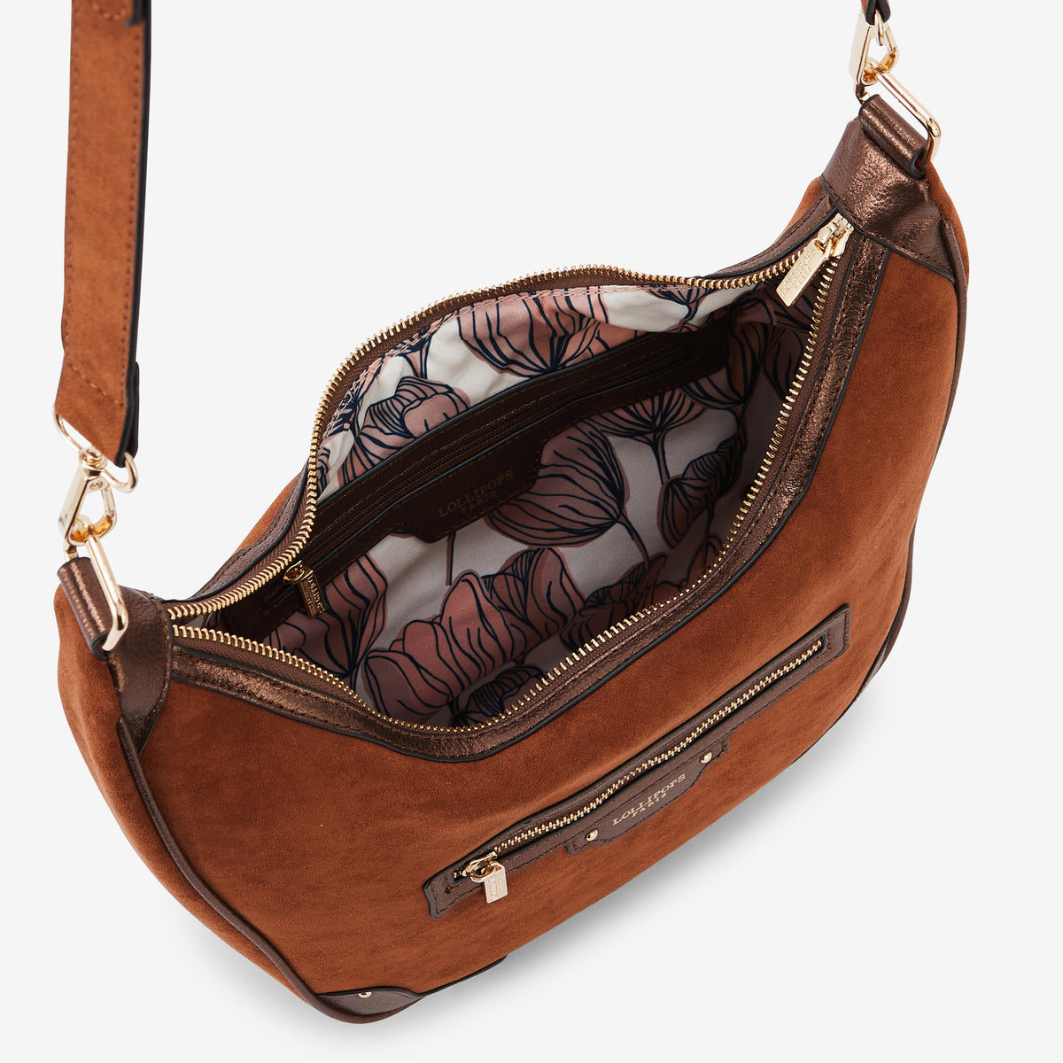 Sac hobo cognac Roberto