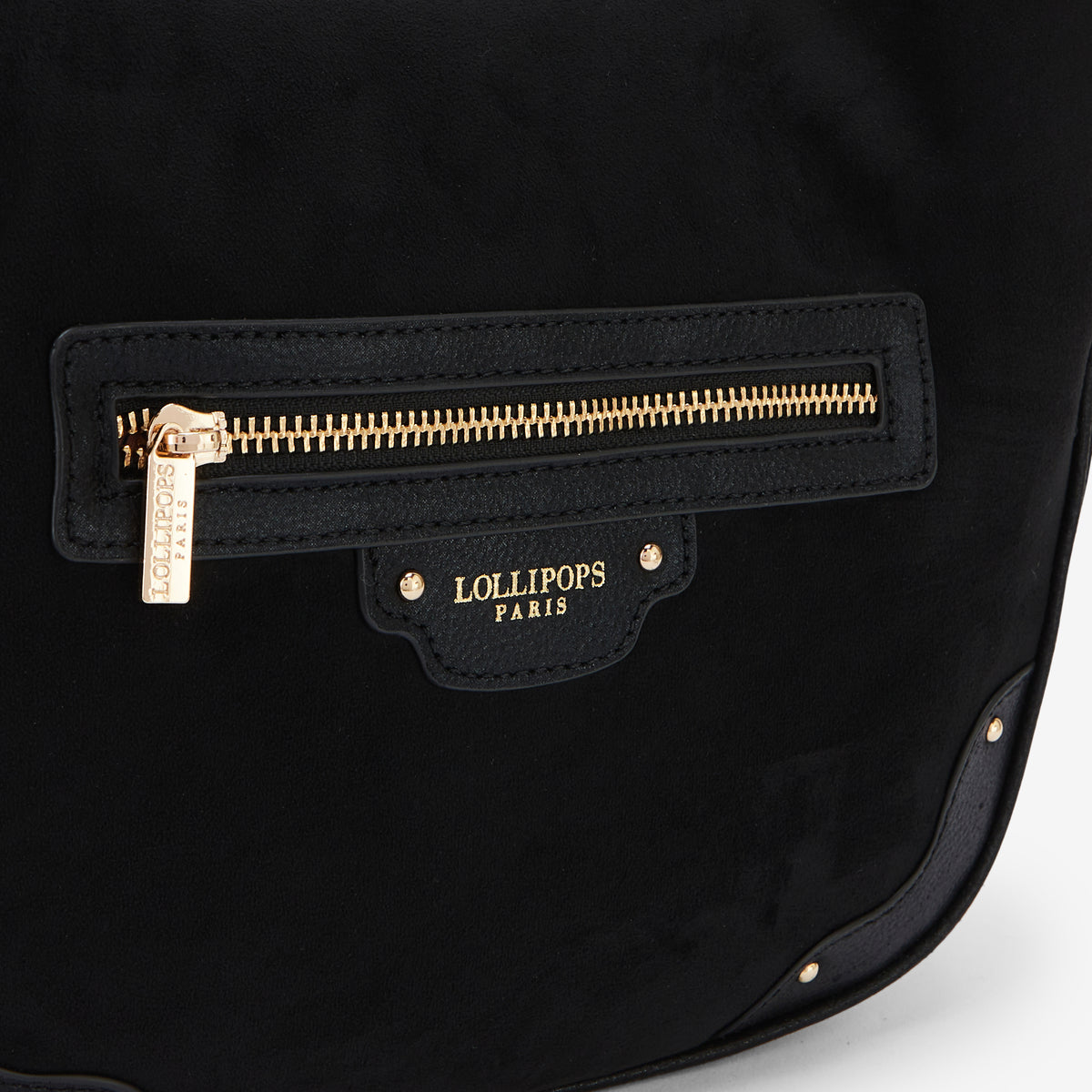 Sac hobo noir Roberto