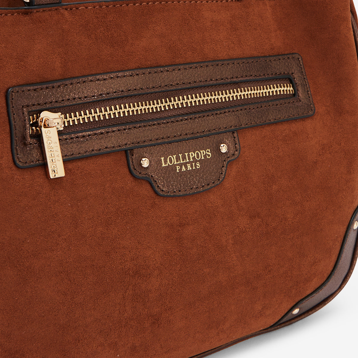 Sac shopper cognac Roberto