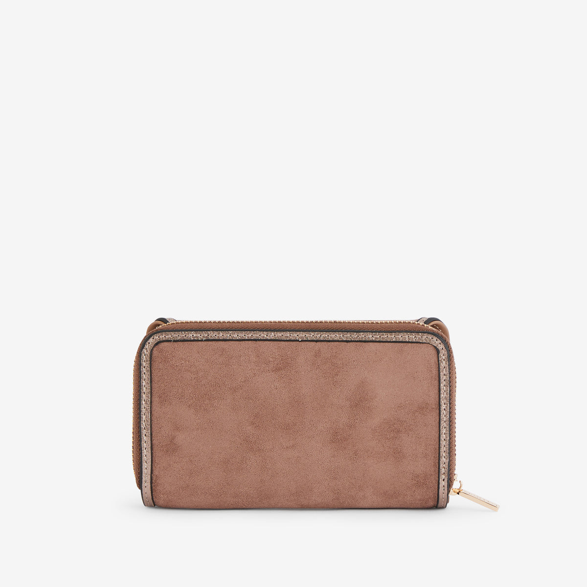 Grand portefeuille taupe Roberto