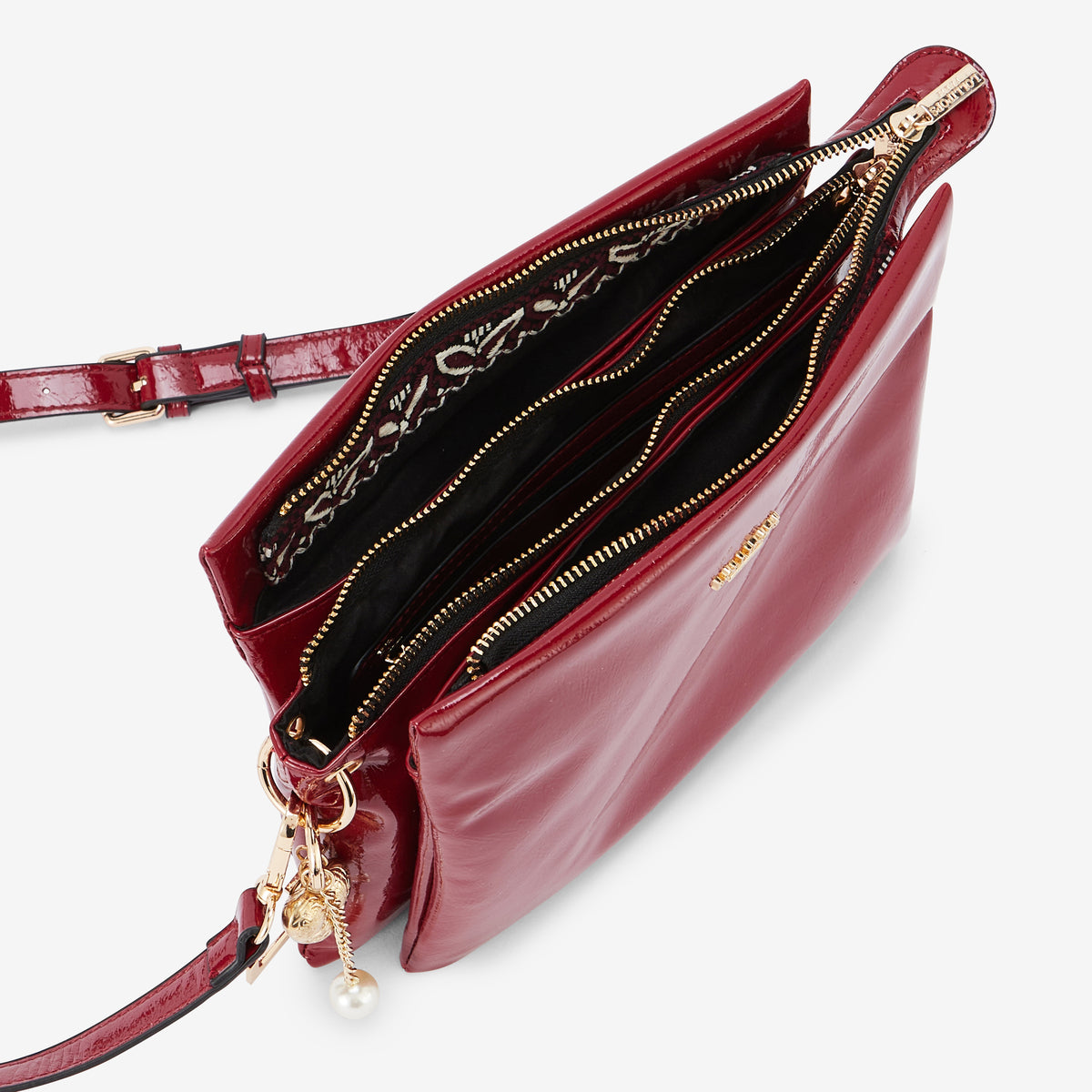 Sac multi poches rouge Rosario