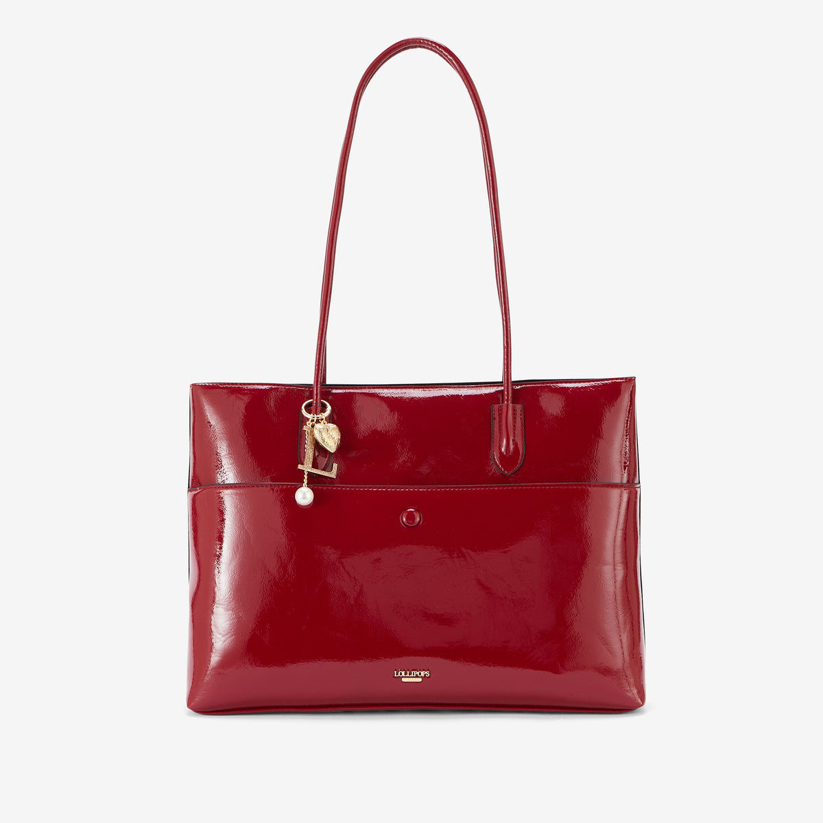 Grand sac shopper rouge Rosario