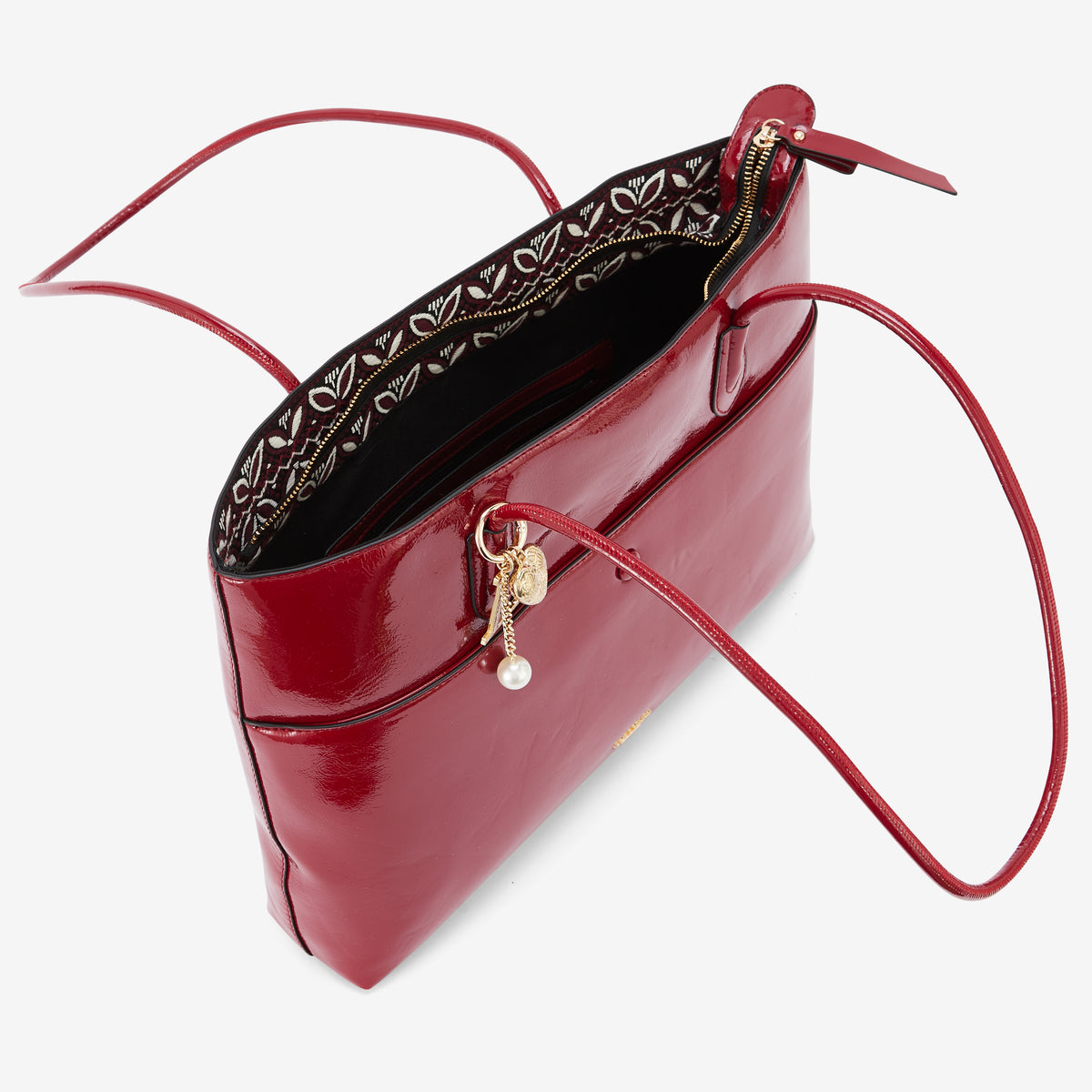 Grand sac shopper rouge Rosario