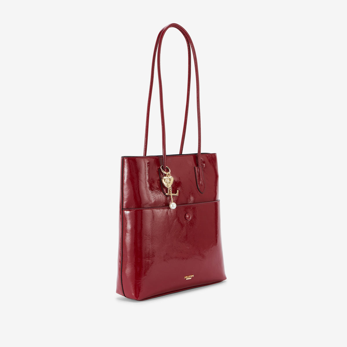 Sac shopper rouge Rosario