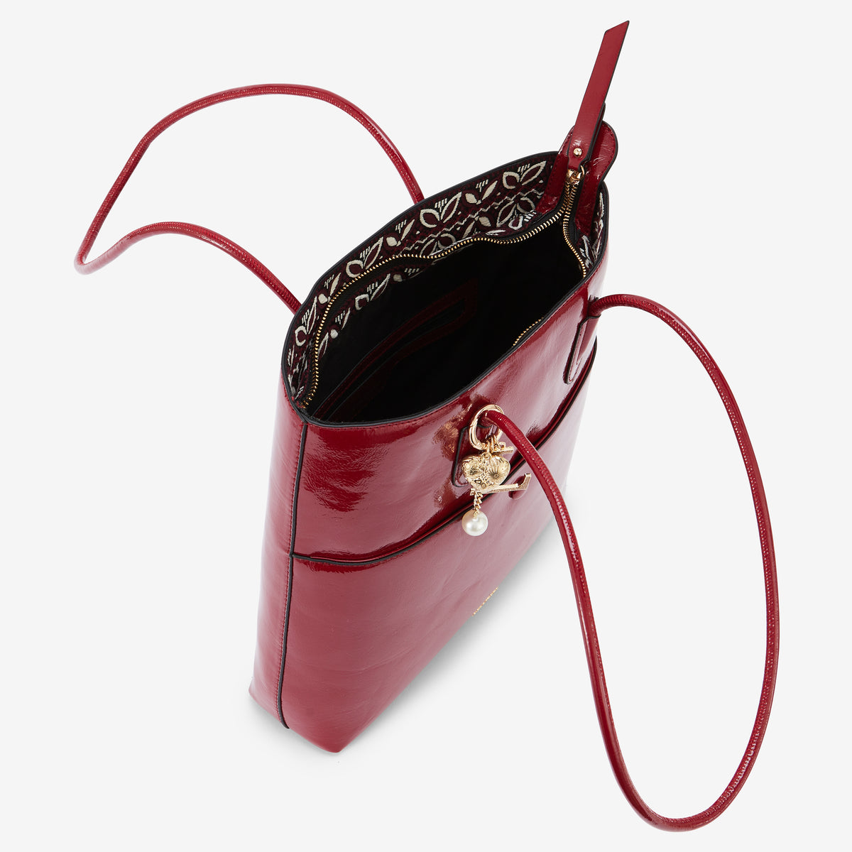 Sac shopper rouge Rosario