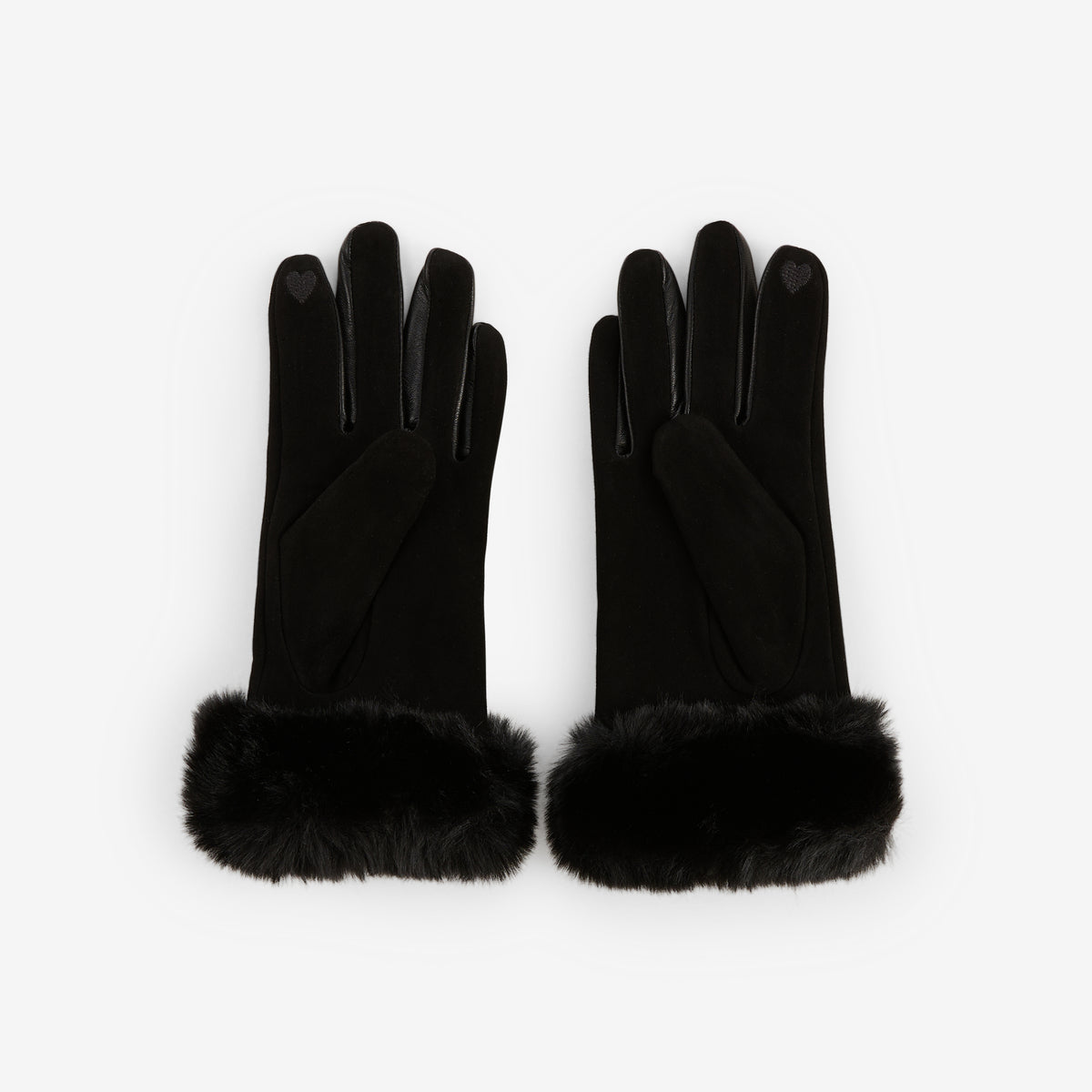 Gants noirs S Rosealba