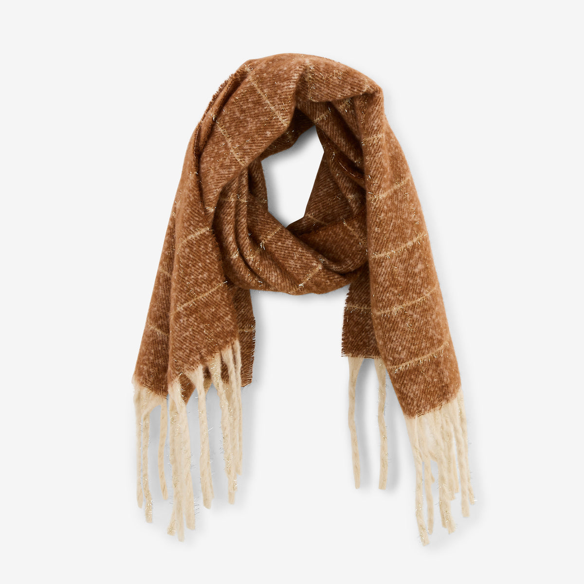 Echarpe camel Rosiane