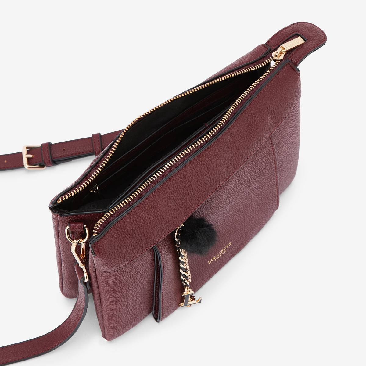 Sac multi poches bordeaux Roy
