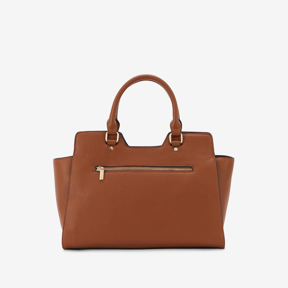 Sac shopper cognac Roy