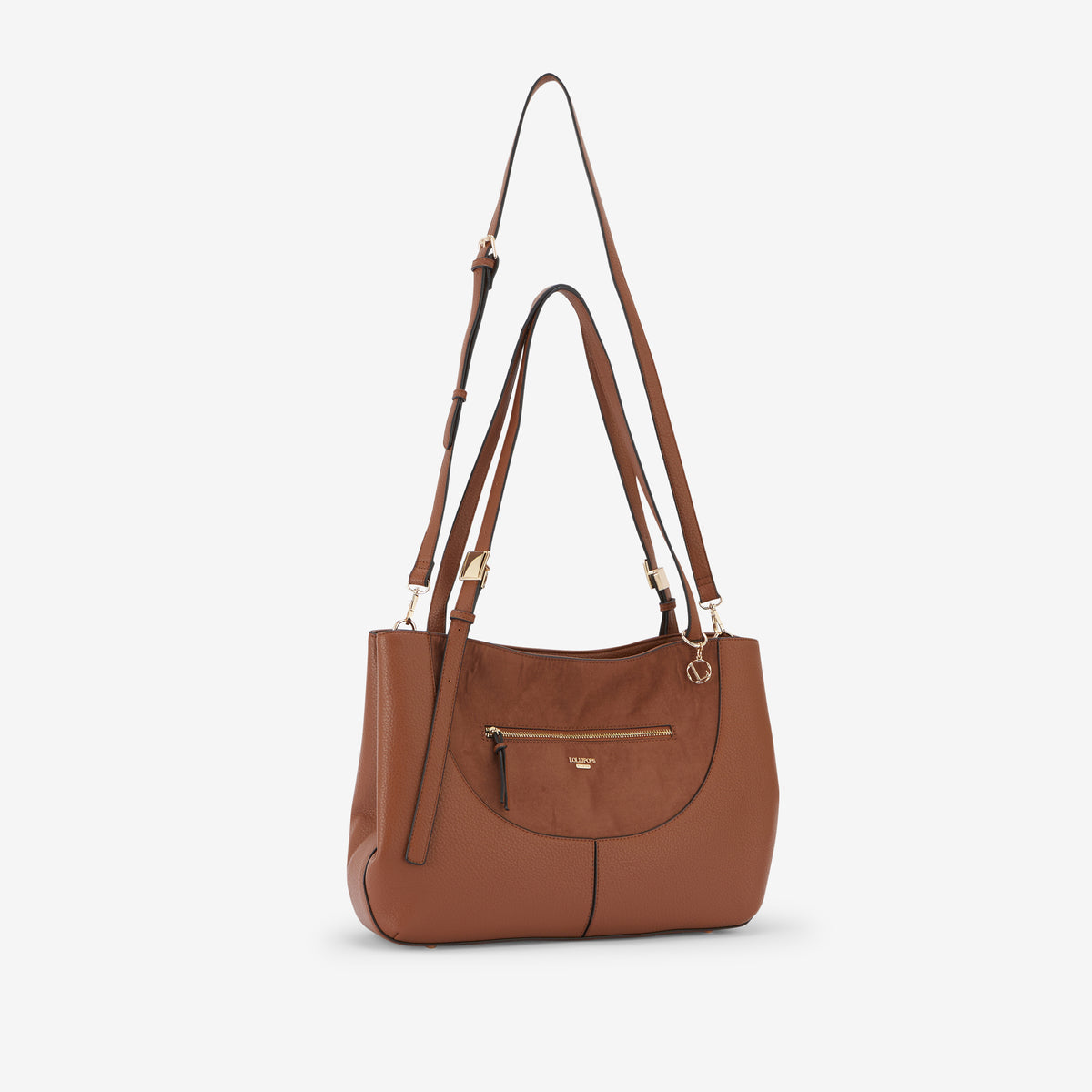 Grand sac shopper cognac Raven