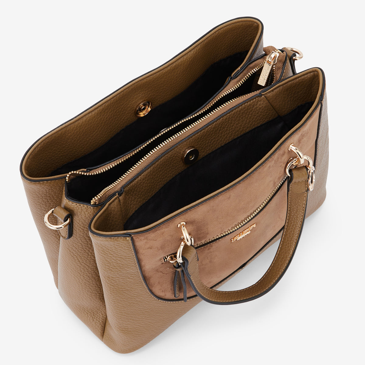 Sac shopper kaki Raven