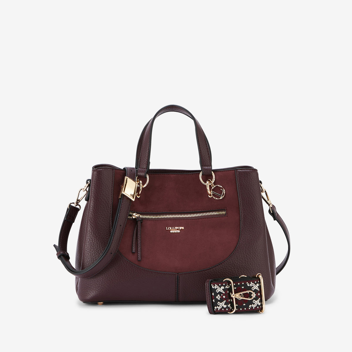 Sac shopper bordeaux Raven