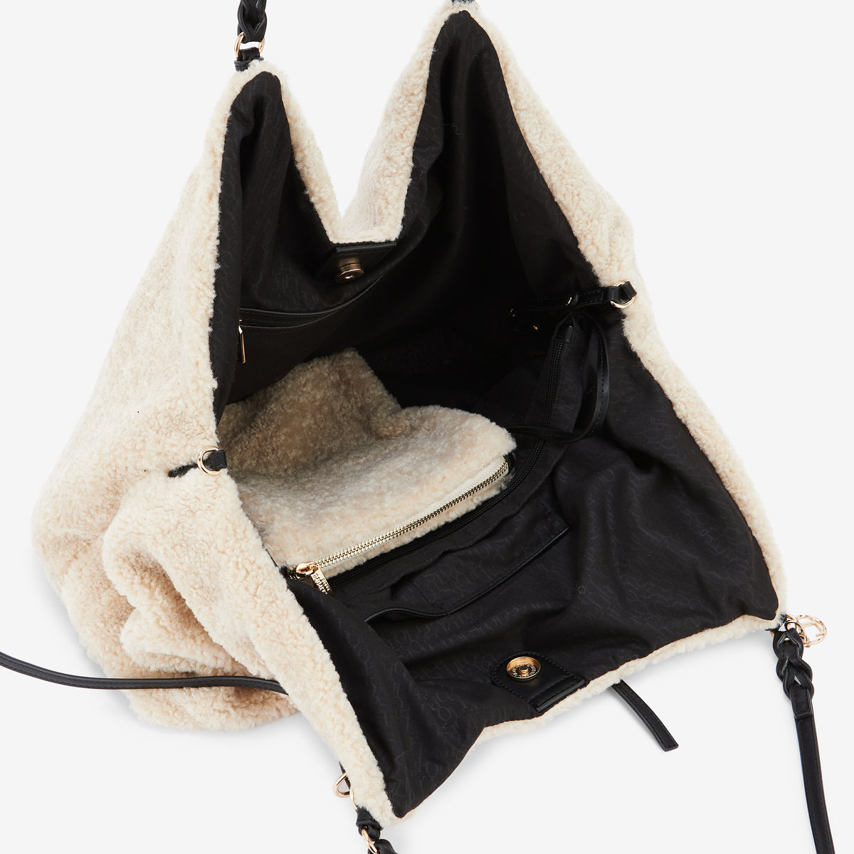 Sac shopper XL ivoire Ringo