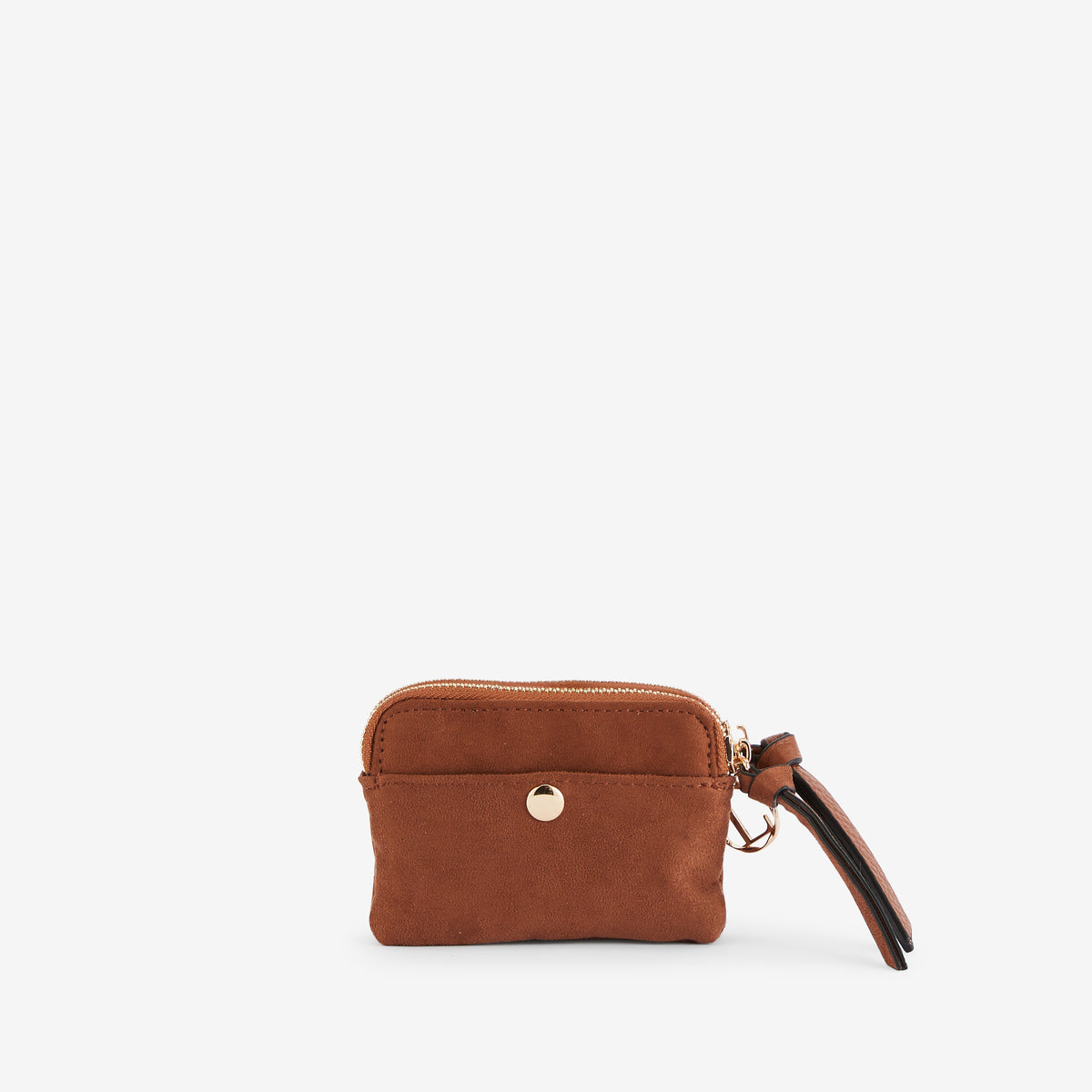 Porte-monnaie cognac Raven