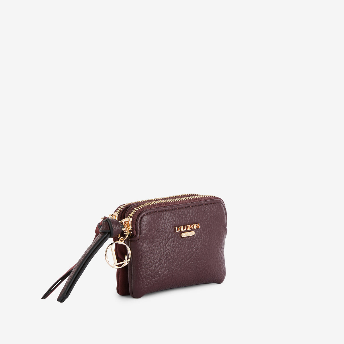 Porte-monnaie bordeaux Raven