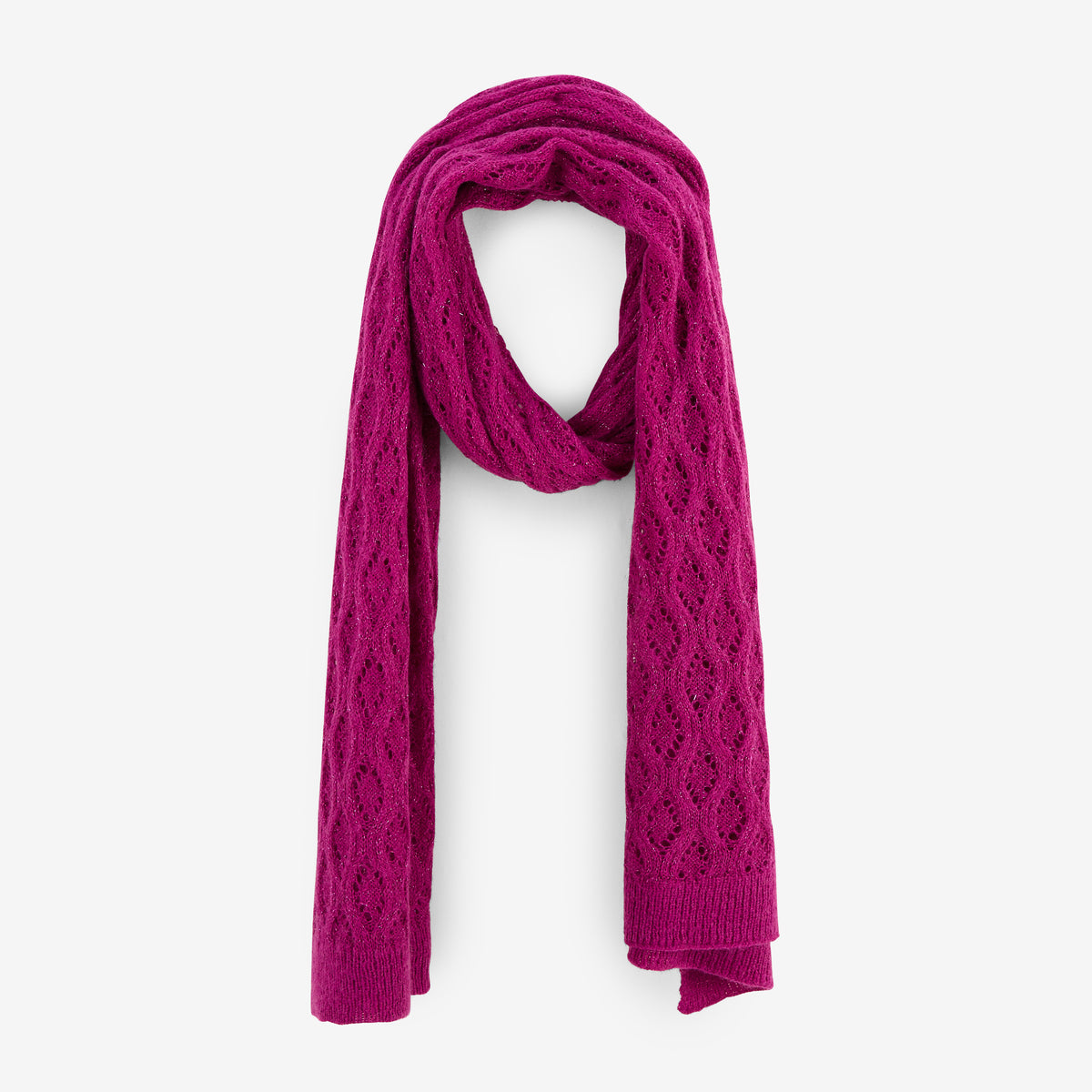 Echarpe fuchsia Resa