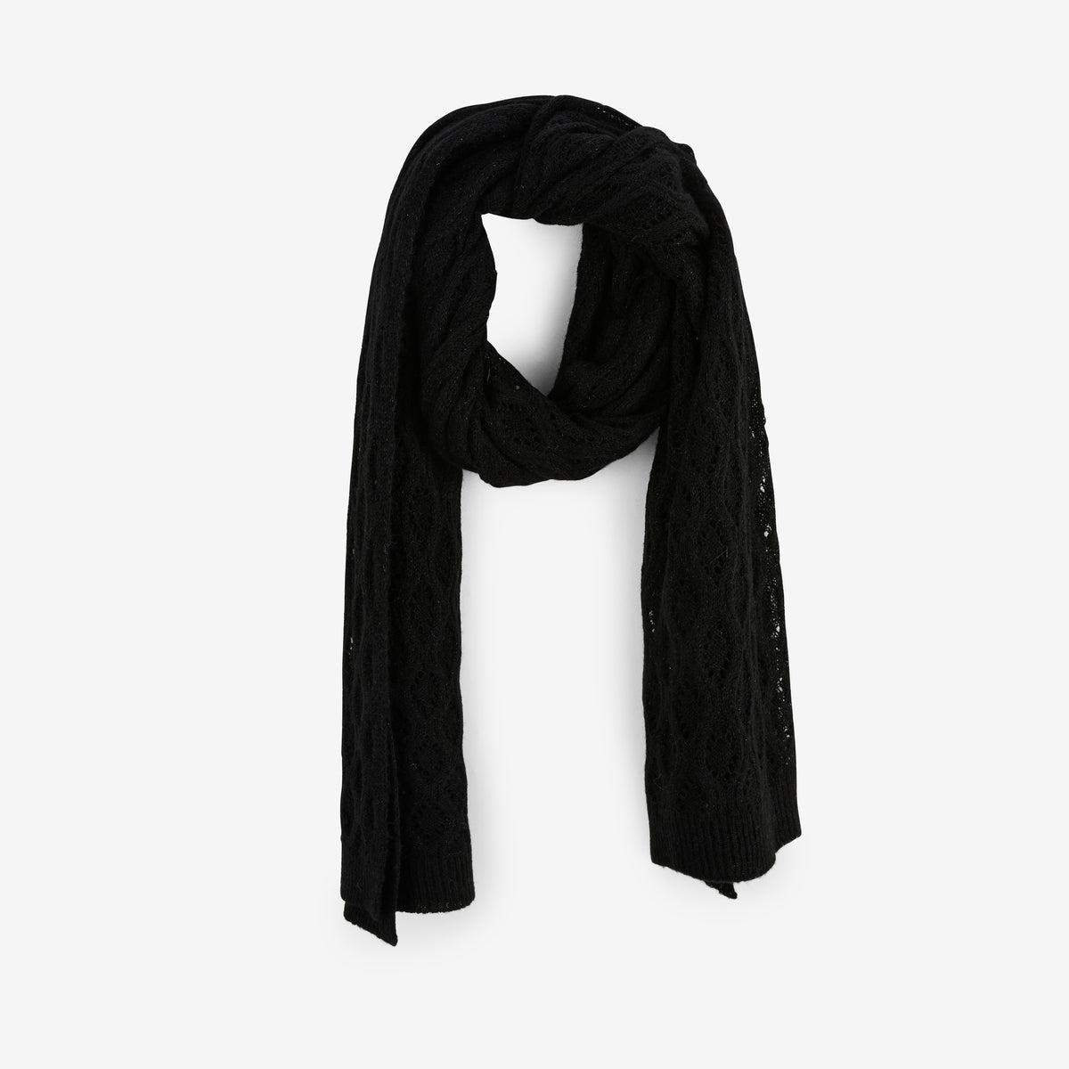 Echarpe noire Resa