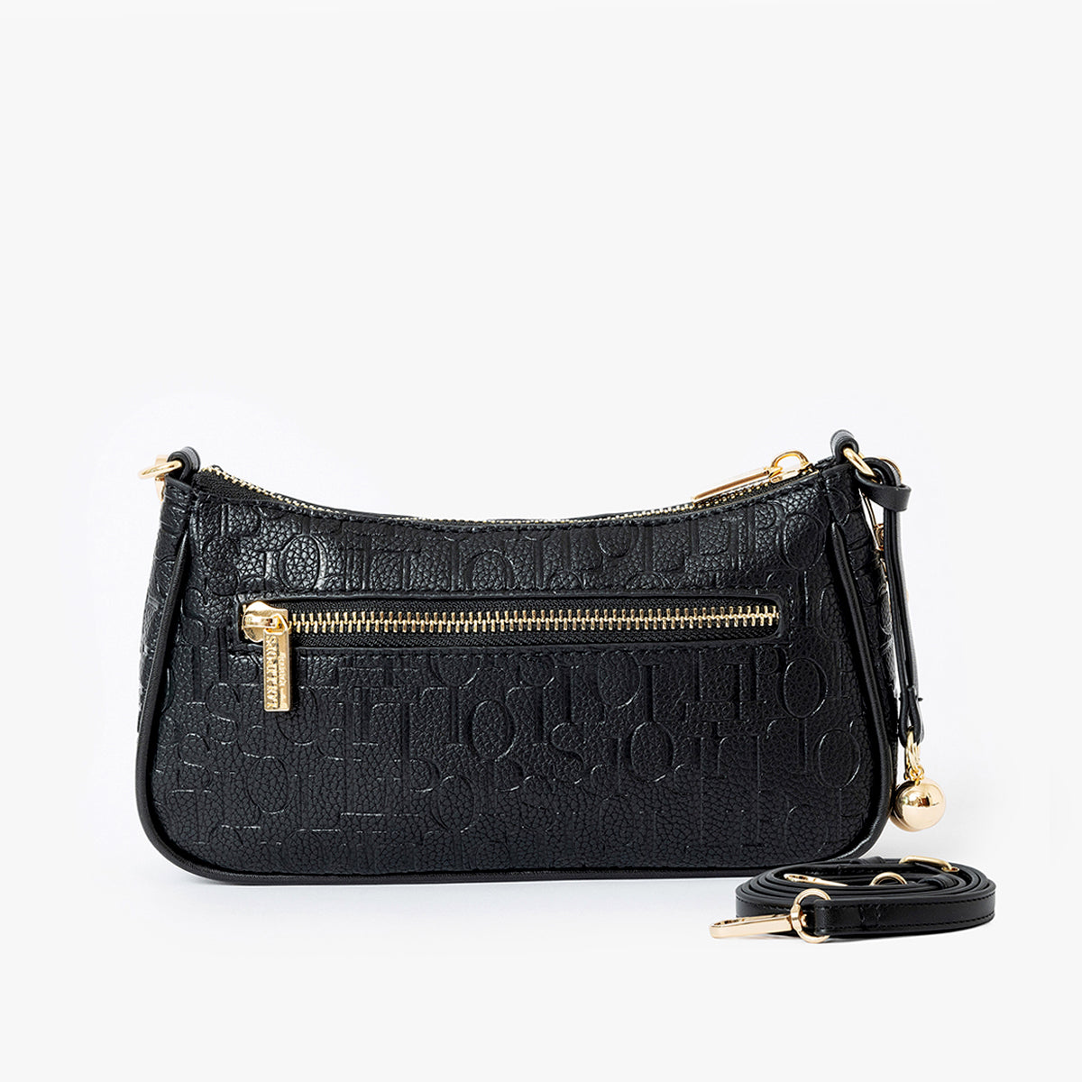 Sac bandoulière noir Sanja