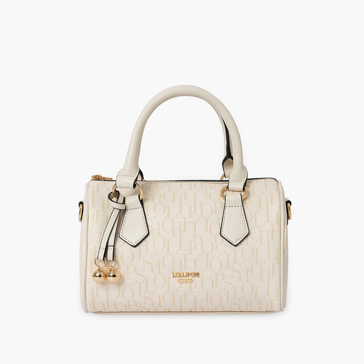 Petit sac bowling ivoire Sanja