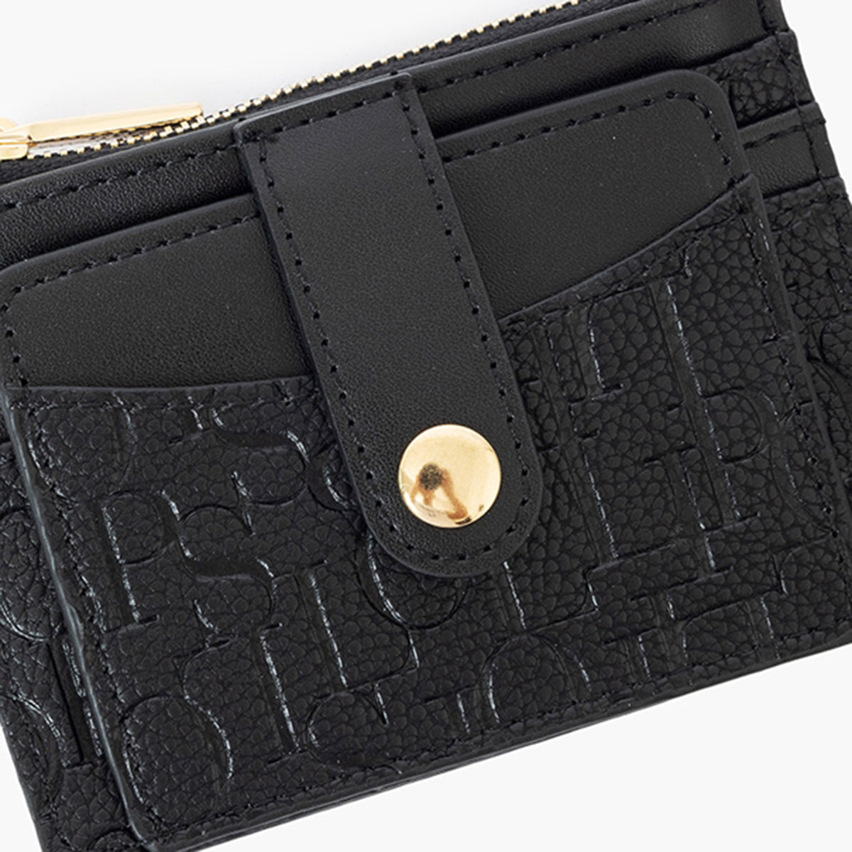 Porte cartes noir Sanja