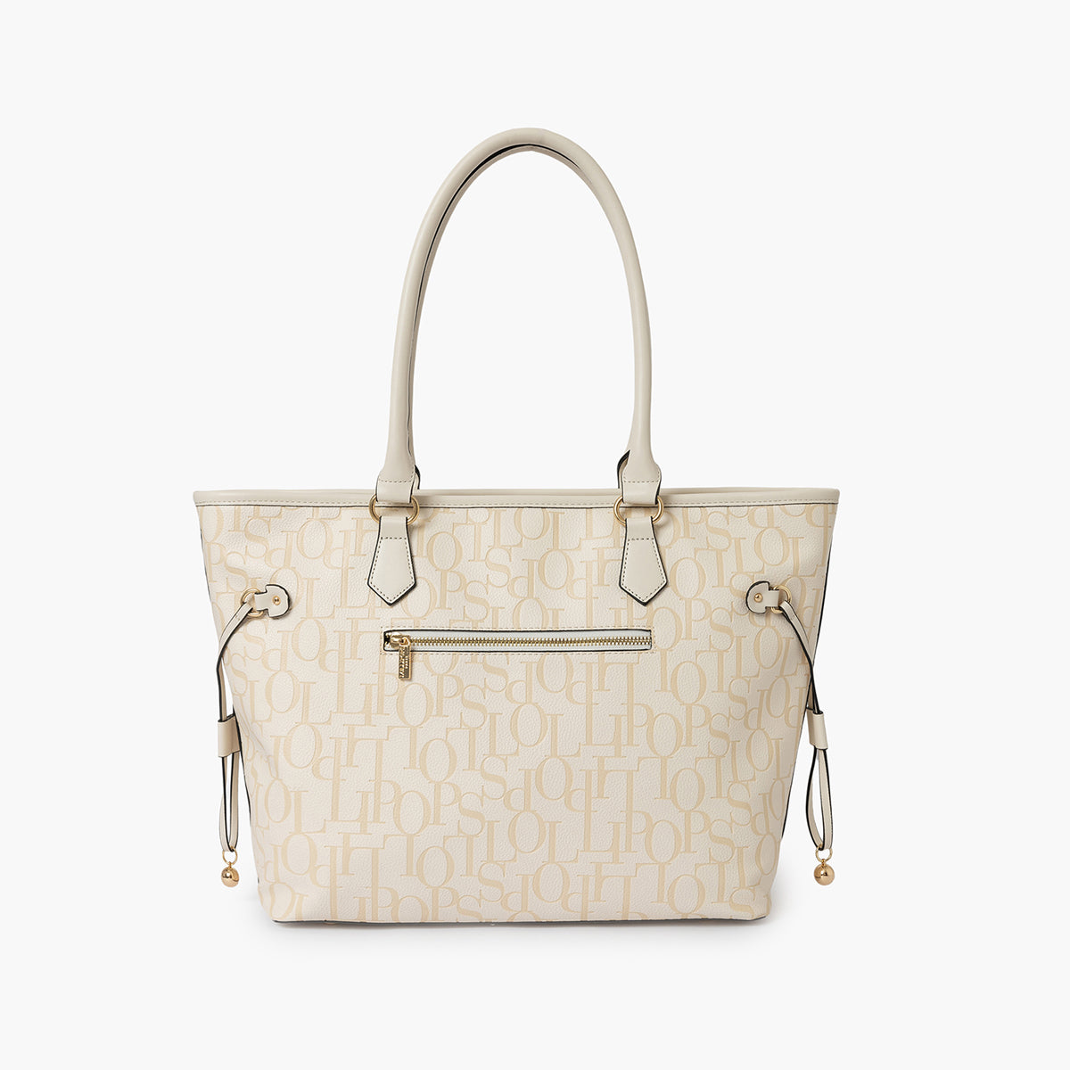 Grand sac shopper ivoire Sanja