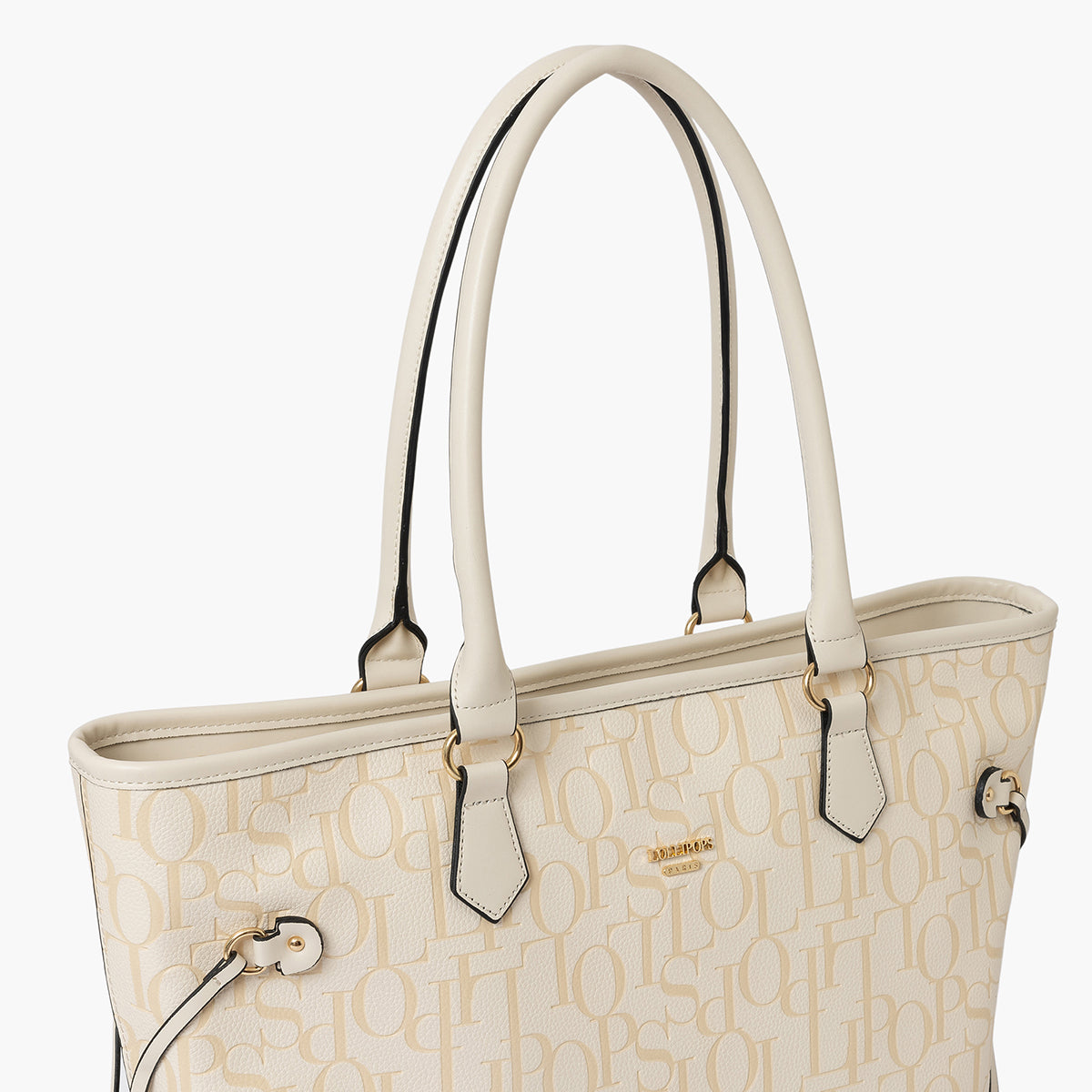 Grand sac shopper ivoire Sanja