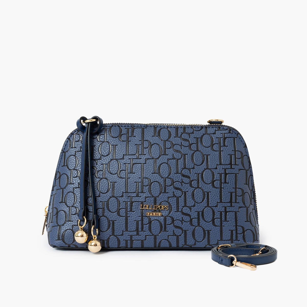 Petit sac porté épaule bleu marine Sanja