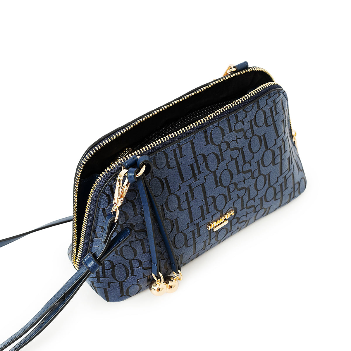 Petit sac porté épaule bleu marine Sanja