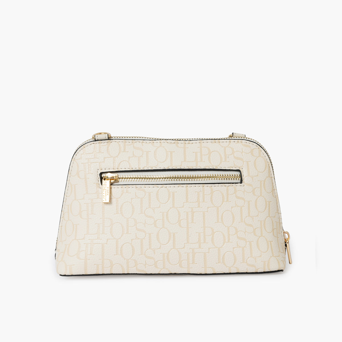 Petit sac porté épaule ivoire Sanja