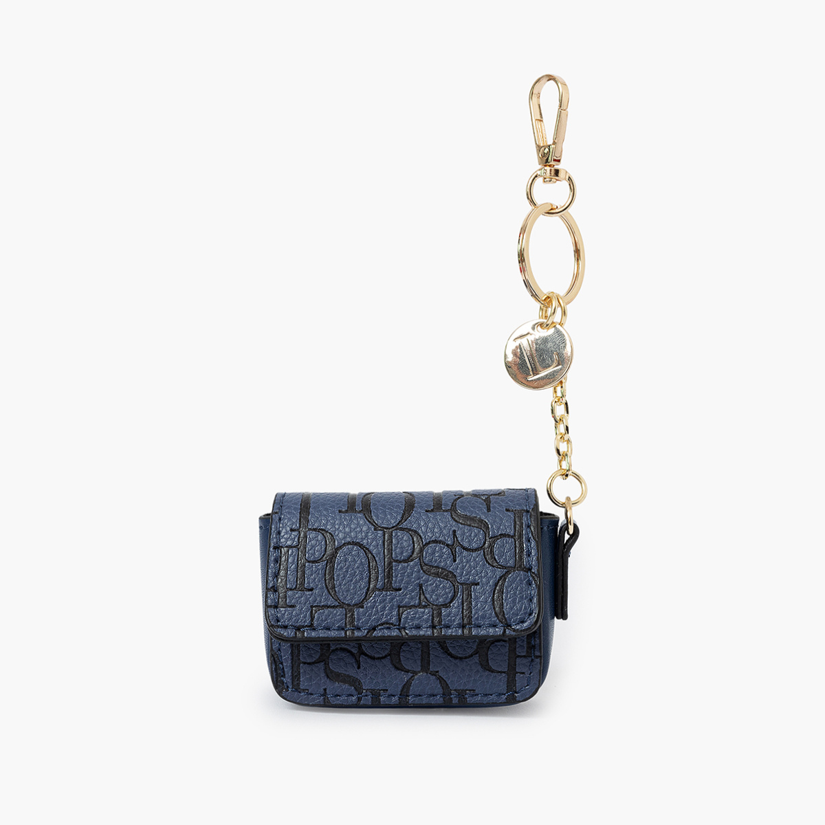 Porte-clés sac bleu marine Sanja