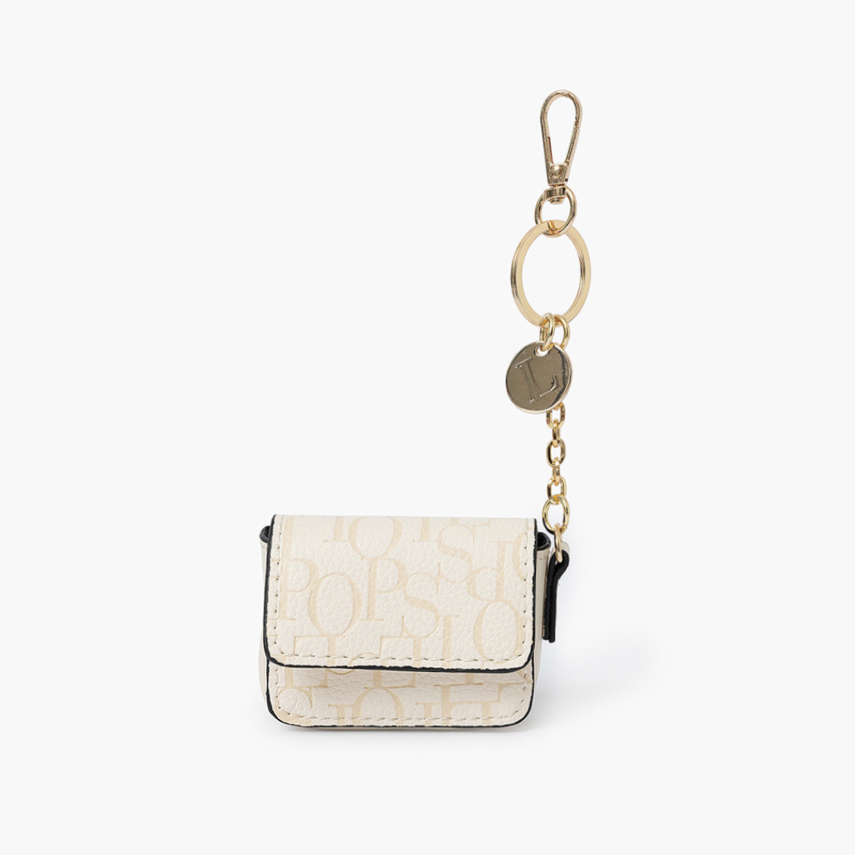 Porte-clés sac ivoire Sanja