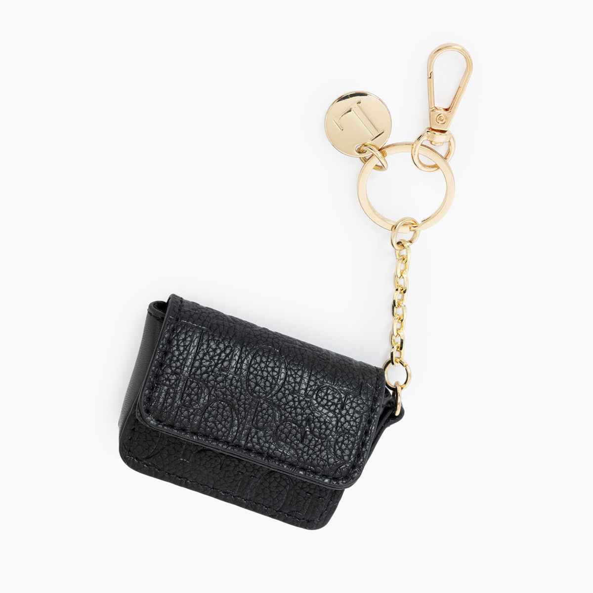 Porte-clés sac noir Sanja