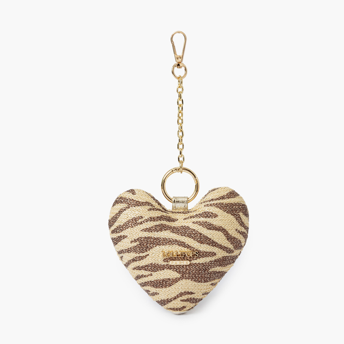 Porte-clés cœur marron Seart