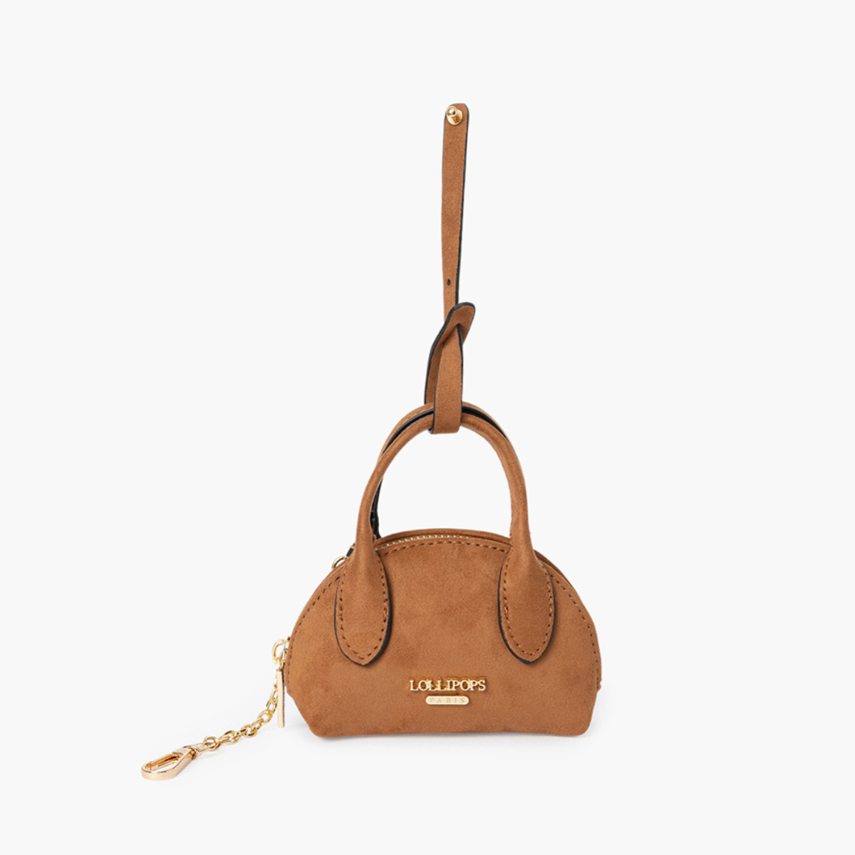 Porte-clés sac camel Sivena
