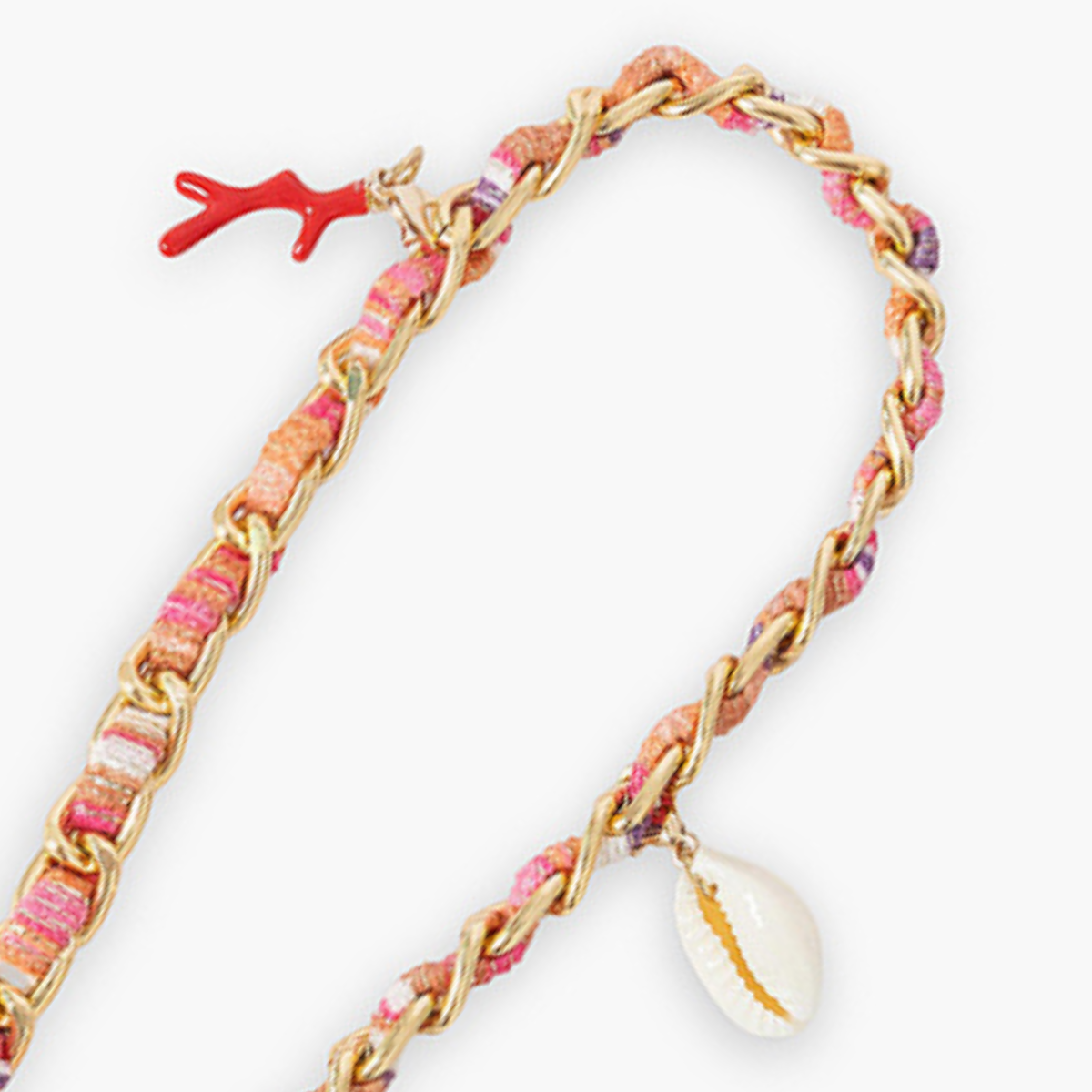 Chaine de téléphone rose Seymour