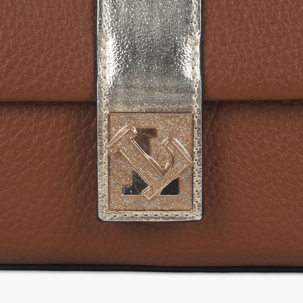 Petit sac porté épaule camel Soyan