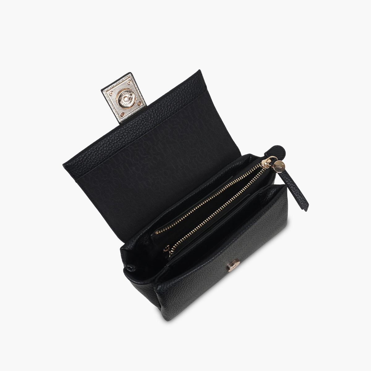 Petit sac porté épaule noir Soyan