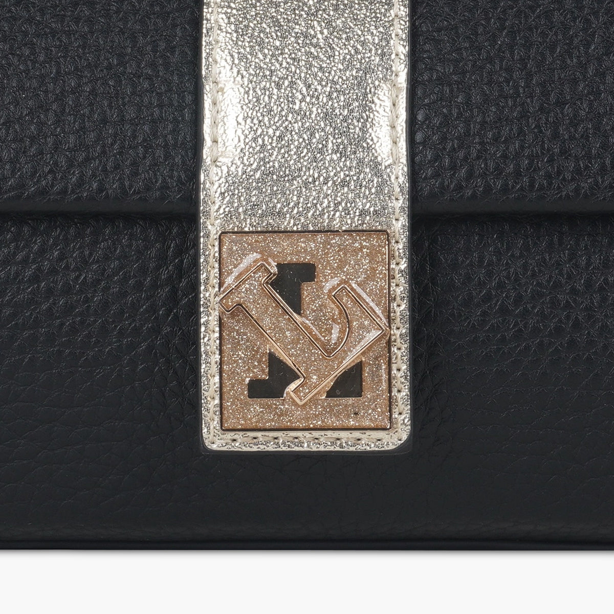 Petit sac porté épaule noir Soyan