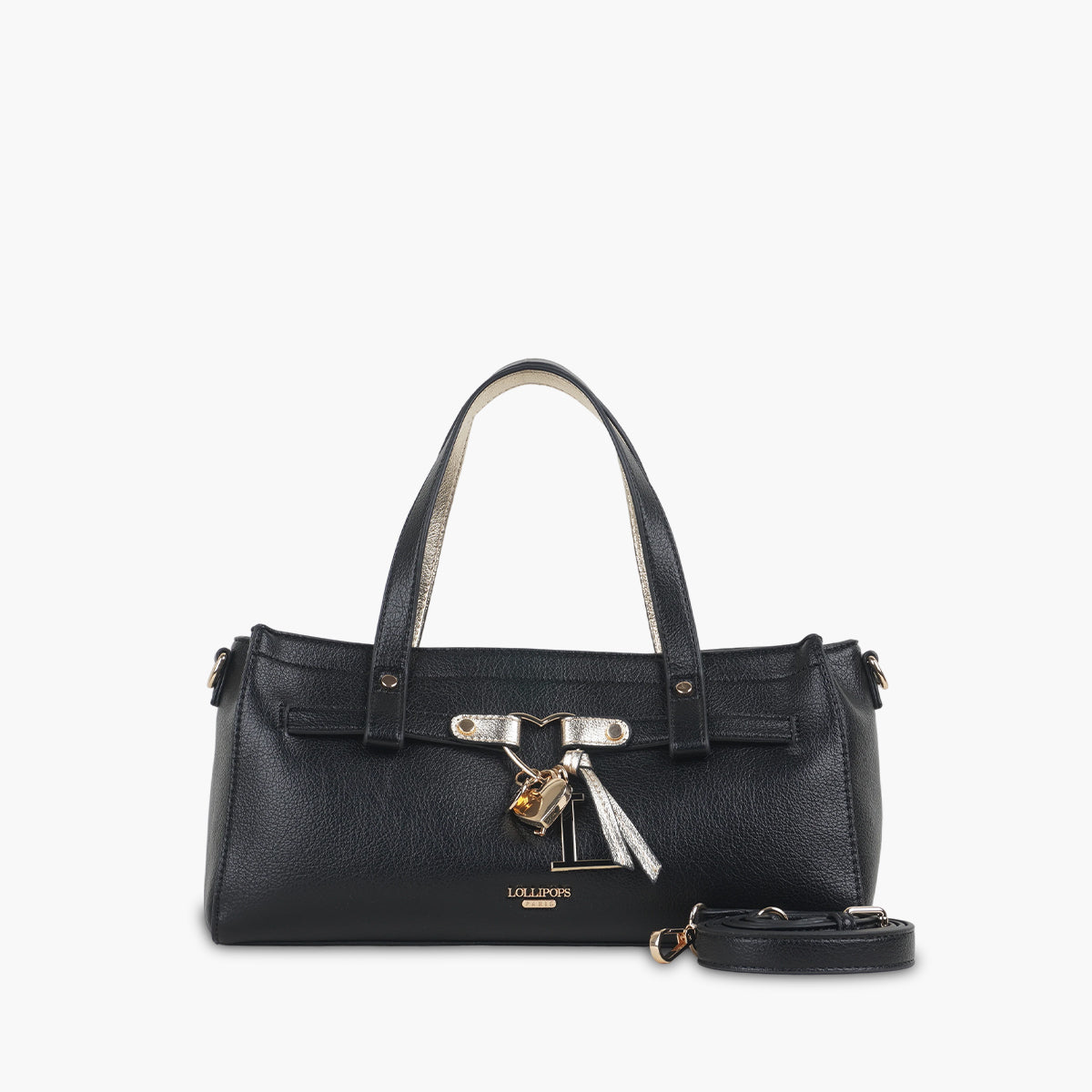 Sac bandoulière noir Sublima