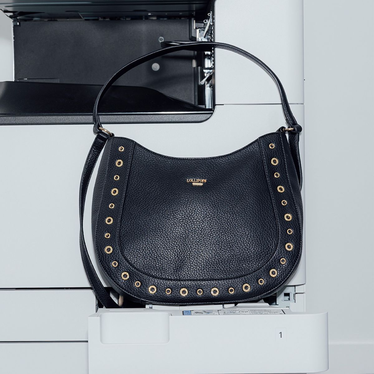 Sac hobo noir Rogers