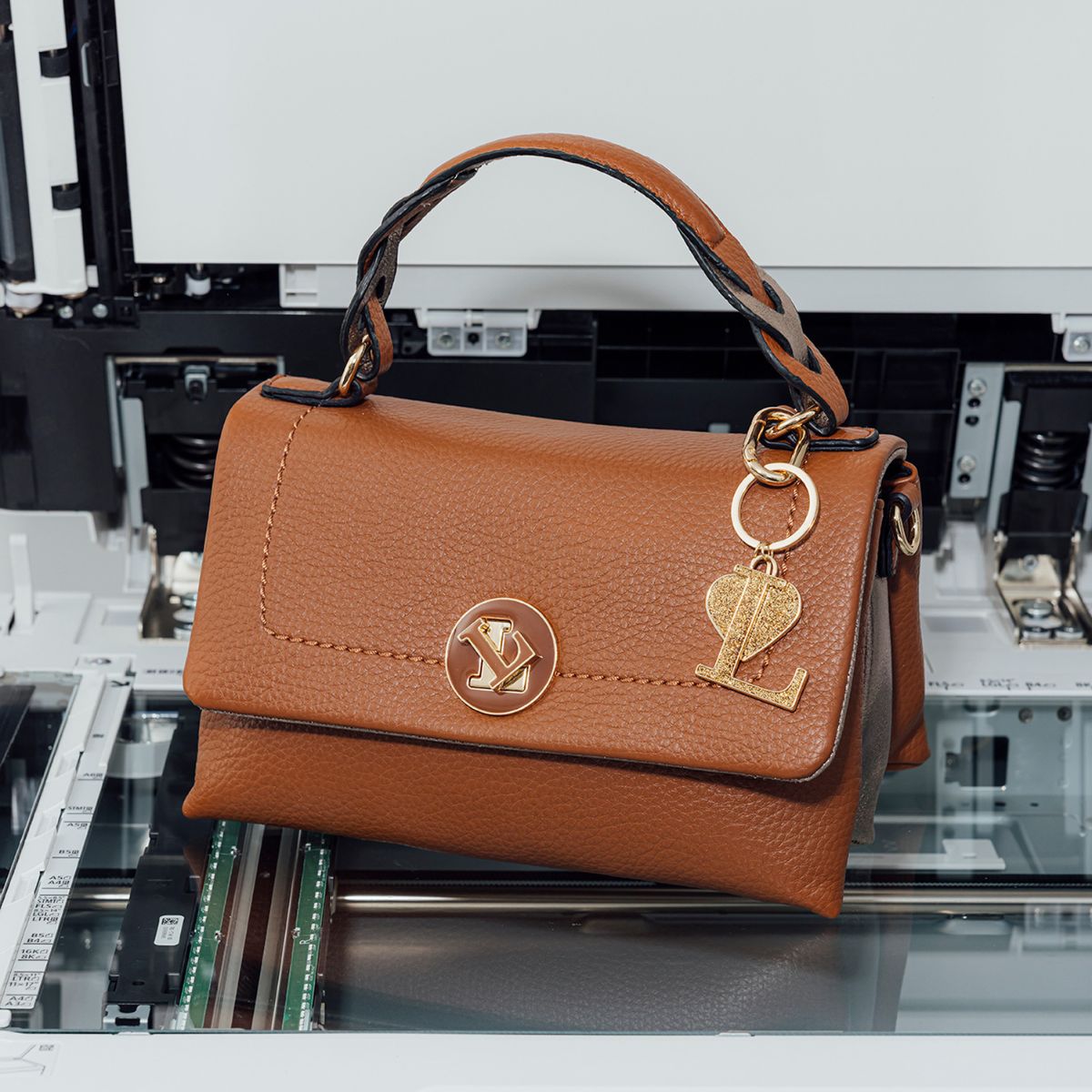 Sac porté épaule Cognac Rosabelle