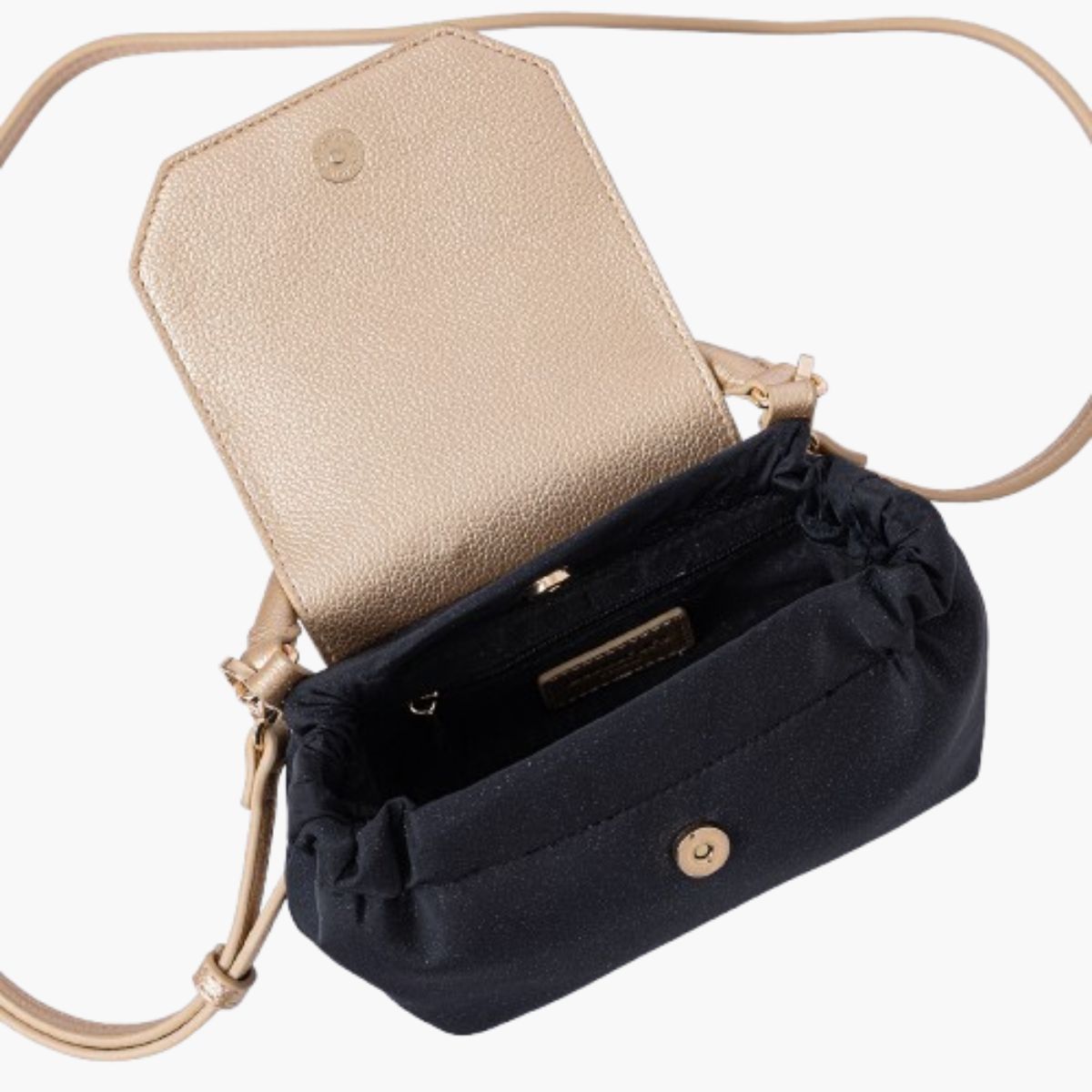Pochette de téléphone noire S-Rosa