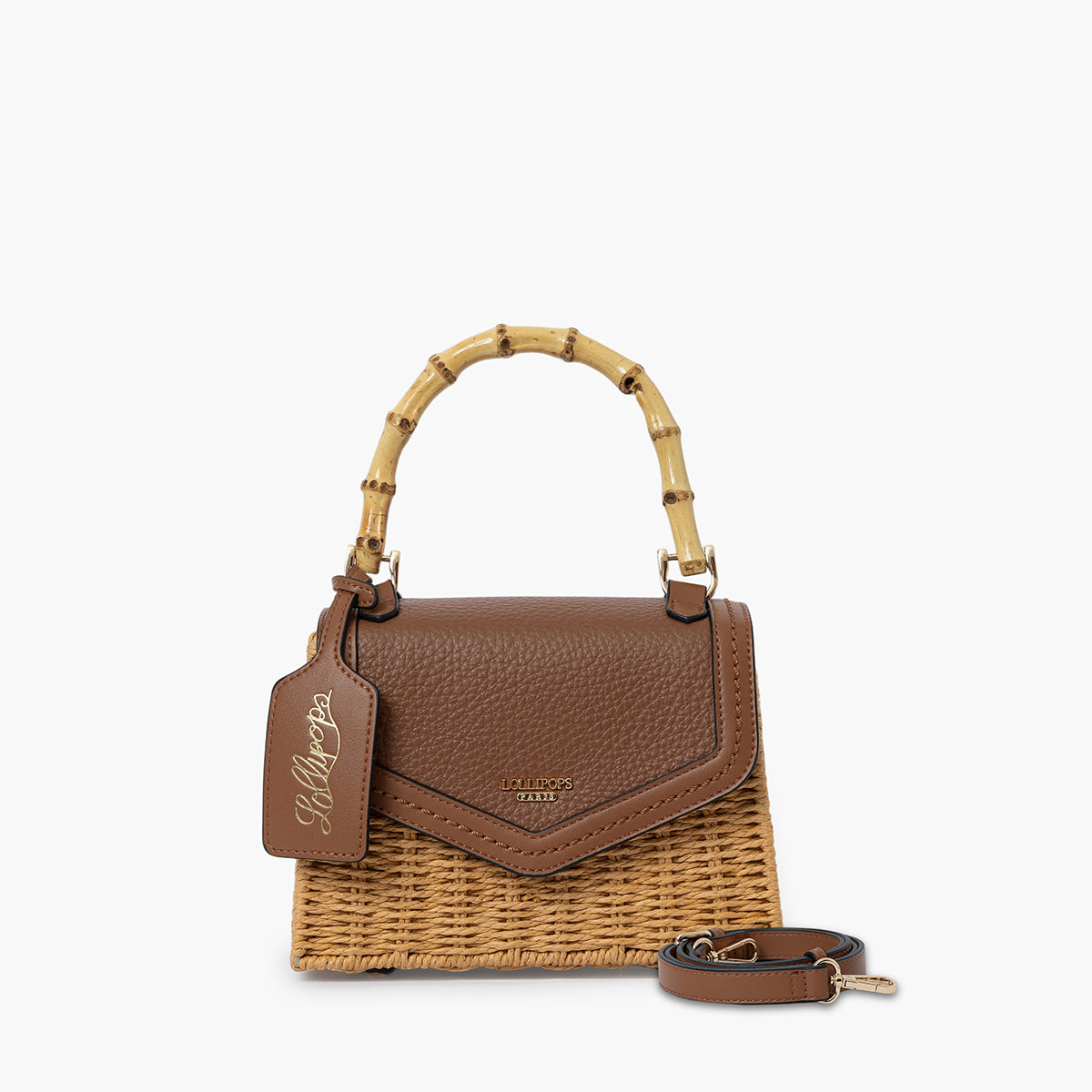 Petit sac porté épaule camel Sham