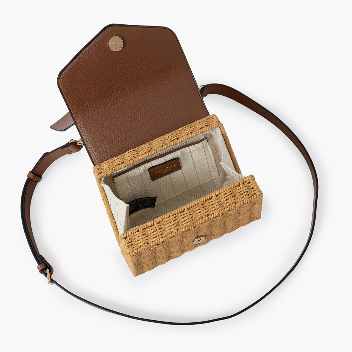 Petit sac porté épaule camel Sham