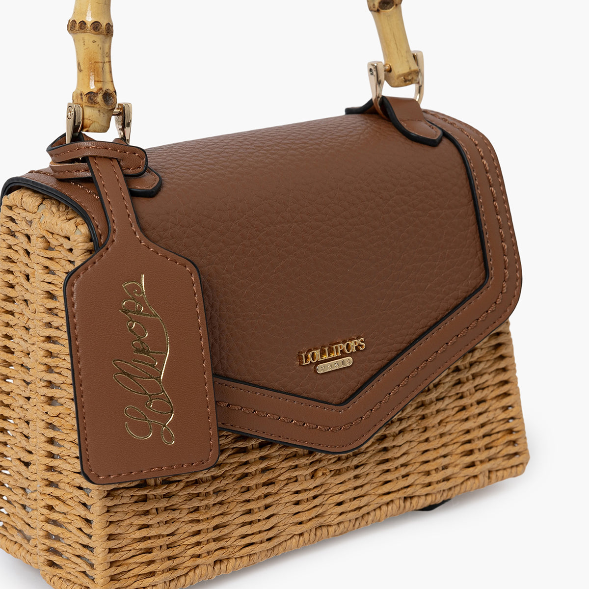 Petit sac porté épaule camel Sham